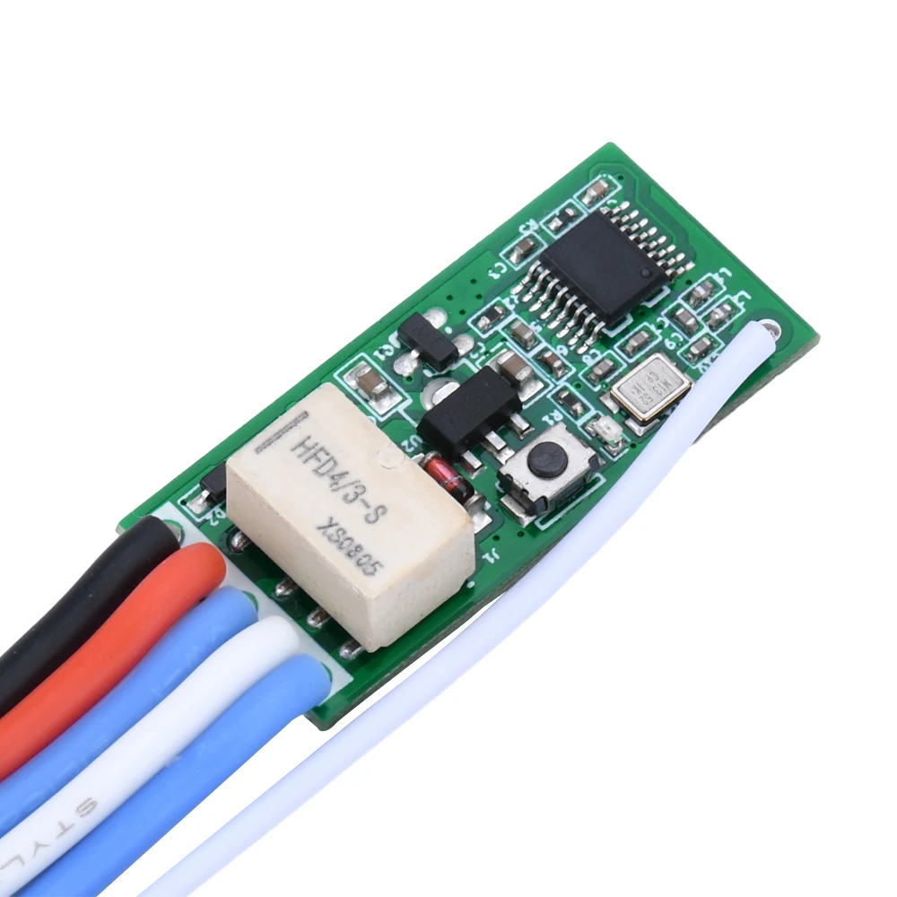 3V-18V 433MHz Wireless Remote Control Switch Module LED Small Appliance ASK/OOK Multi-function Remote Control Switch