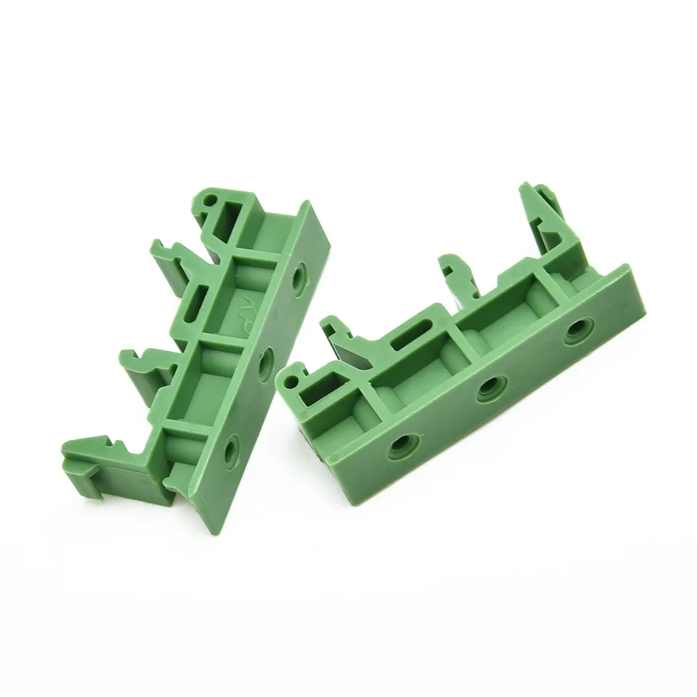 5pcs DRG-01 PCB DIN 35 Rail Adapter Circuit Board Mounting Bracket Mount Holder With 20 Screws Adapter Replacements Parts