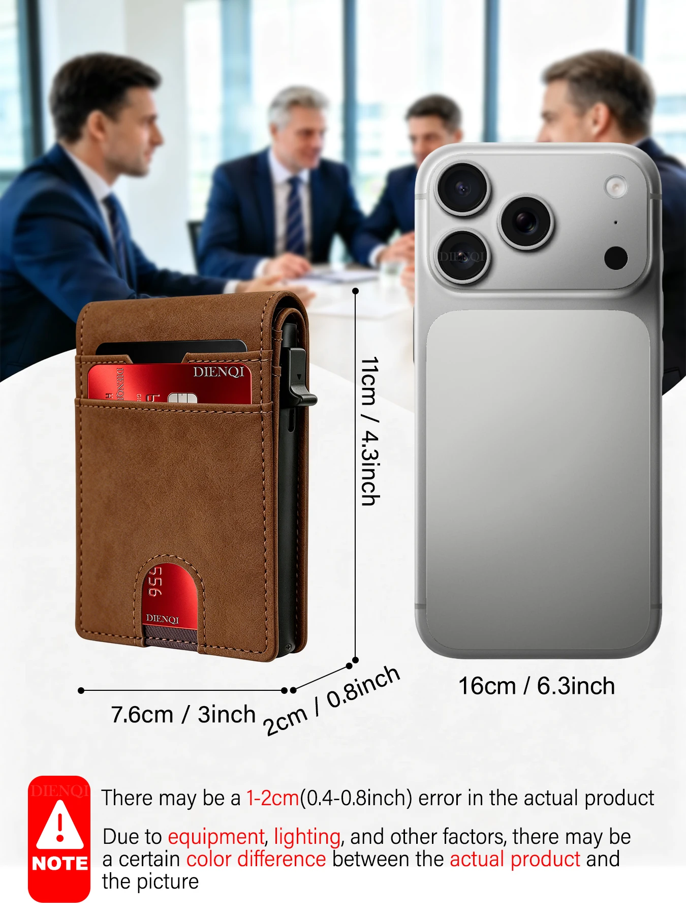 Minimalist Bifold Card Holder  - Card Case Minimalist ulasan dan harga