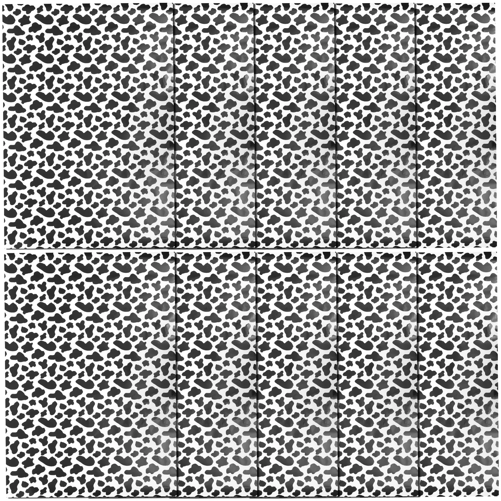 

10 Pcs Print Wrapping Black White Gift Box Decorative Packaging Tissue Bulk Craft Wedding Box Craft Gift Paper Paper