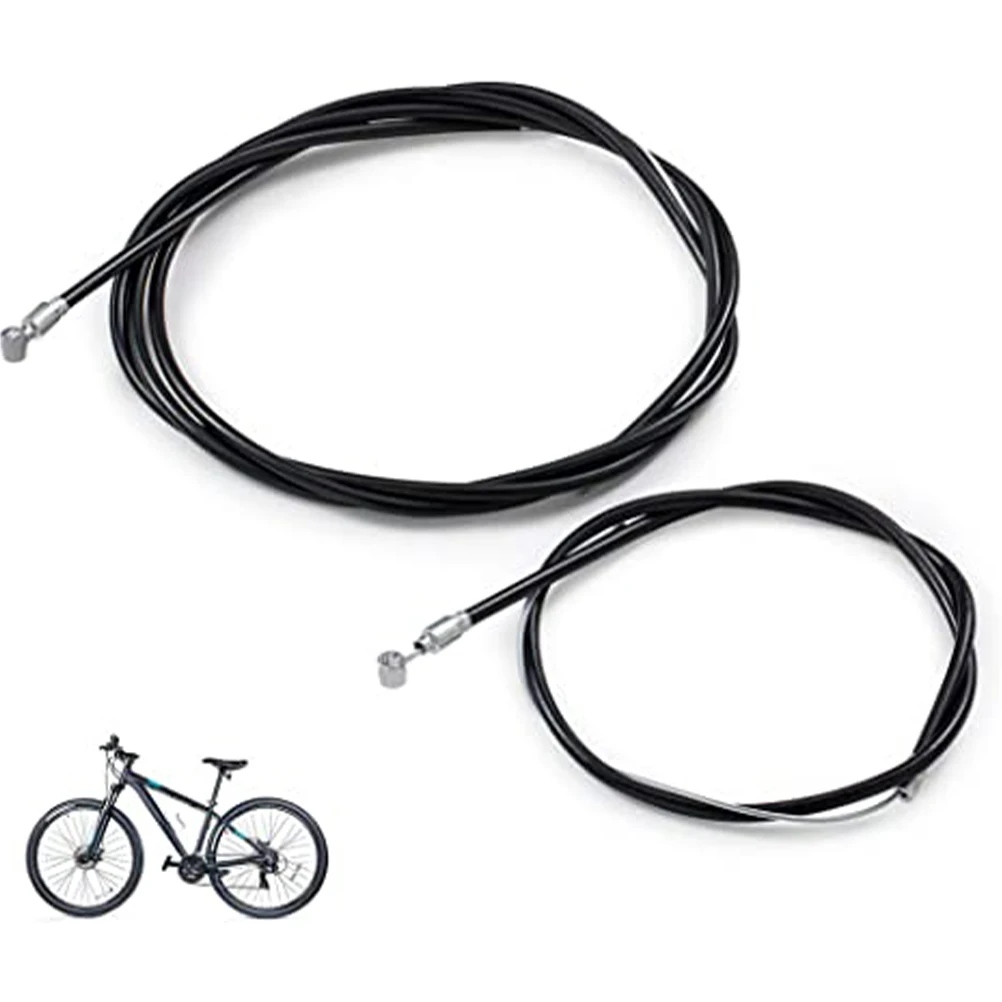

Bicycle Brake Cable Set PVC Cables for Mountain Road Bike Durable Flexible Professional Design Suitable All Weather Conditions