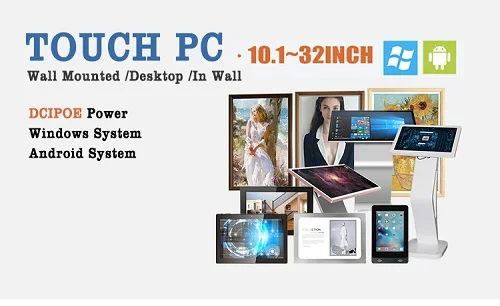 7인치 POE 안드로이드 태블릿 회의실용 RJ45 벽걸이형 POS 태블릿 모션 센서 탑재 신제품