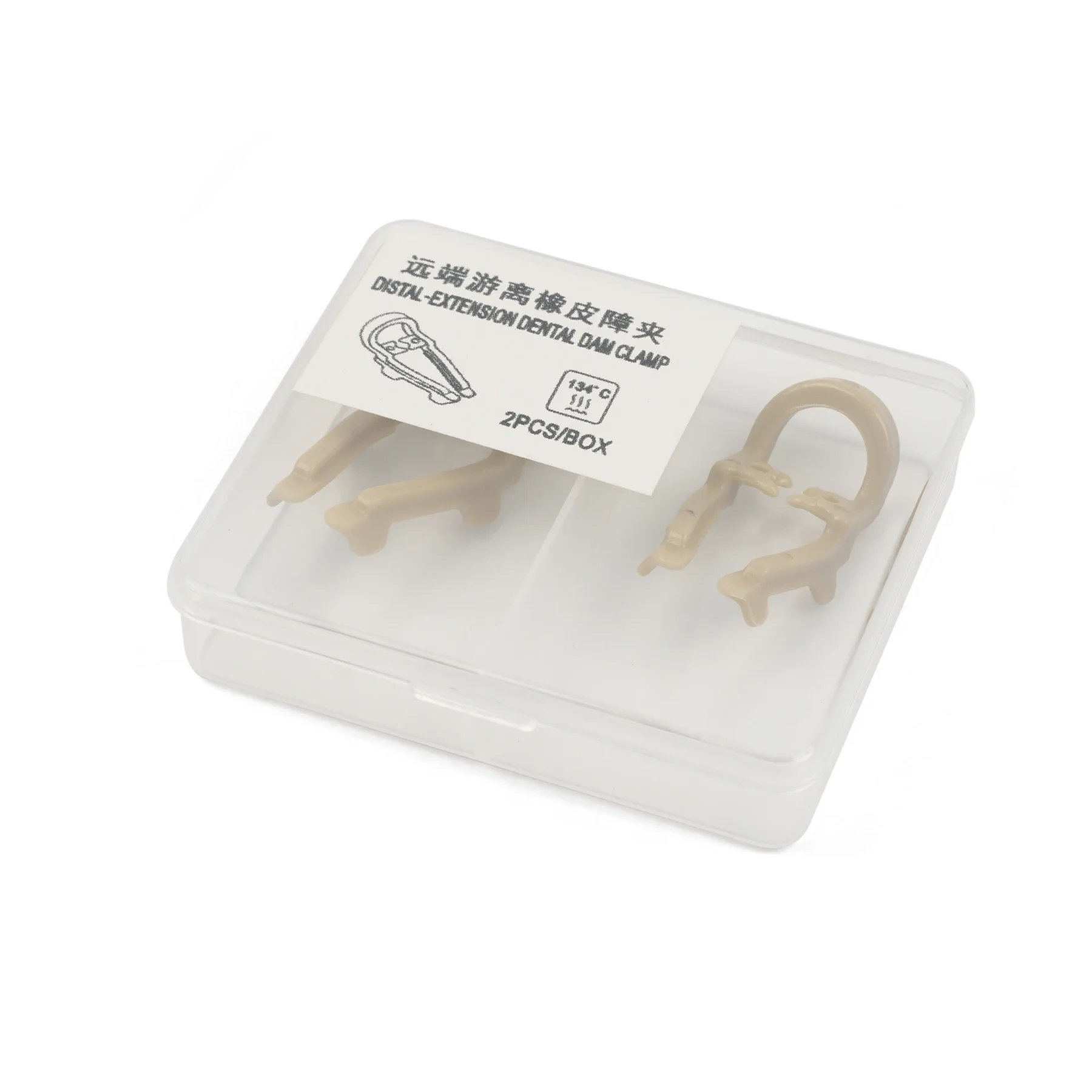

Dental Rubber Dam Clamp Barrier Clip Resin Material Separator Ring Can Autoclavable 134°C Dentist Tools