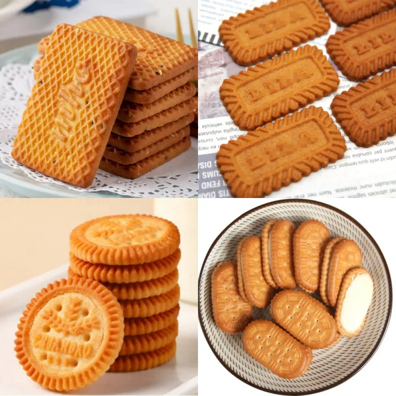 Mesin Pembuat Biskuit Susu Jahe Isi Cokelat Mini Otomatis Murah untuk Meja di Bangladesh