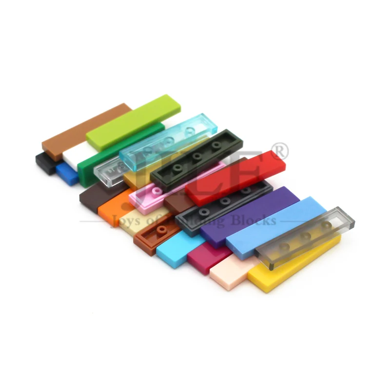 بناية من مكعبات البناء ، طوب رفيع الشكل ، 1 × 4 ، متوافق مع ، ألعاب بناء إبداعية تعليمية ، سلسة #1