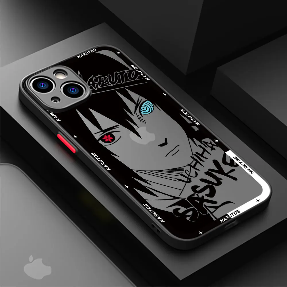 Anime Cool-N-Narutos Case for Apple iPhone 11 Pro XS MAX 15 Pro Max 13 Mini XS 14 Plus 7 8 SE XR 12 12 Silicone Cover Soft