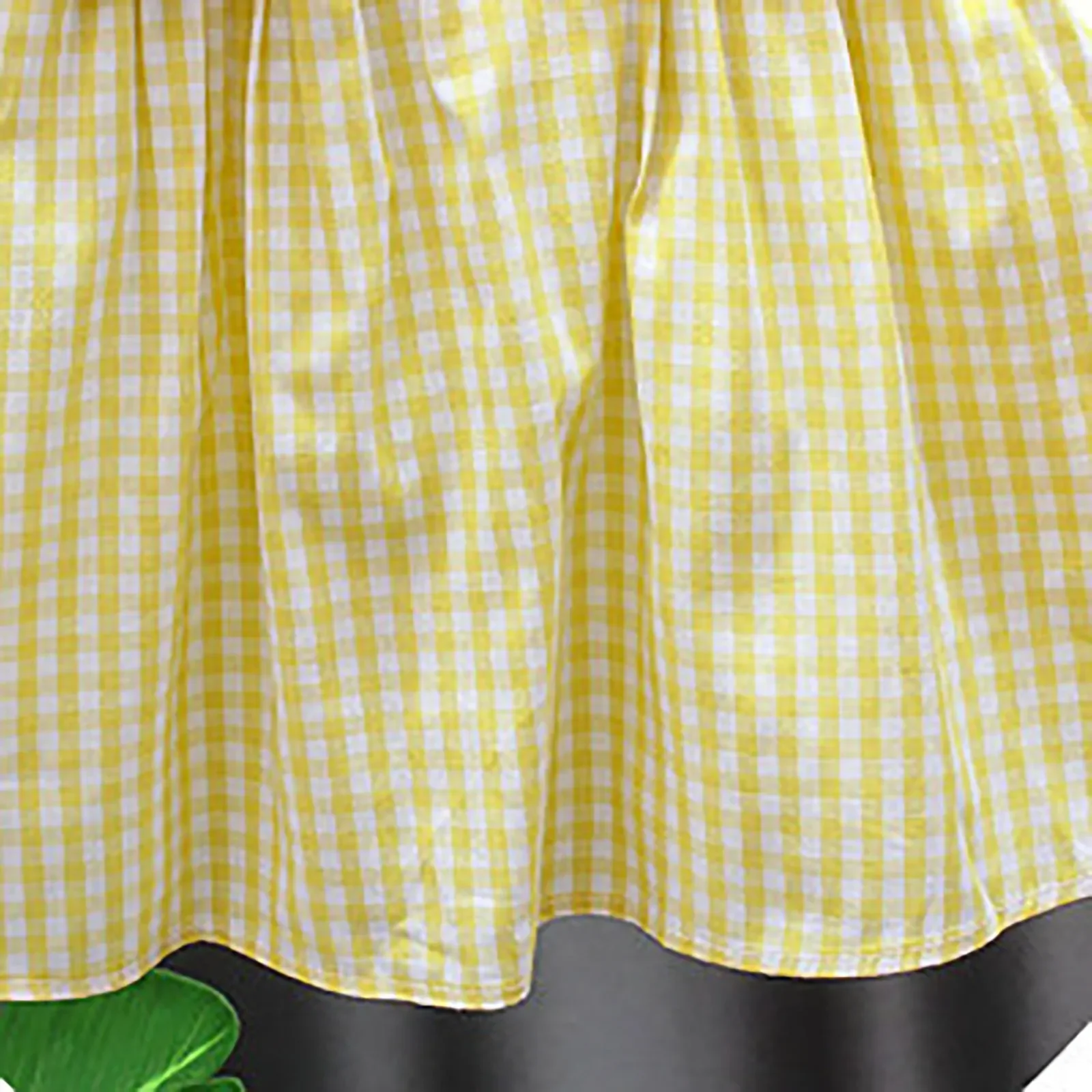 Ensemble de Vêtements d\'Été en Coton pour Fille, Motif Fruit Mignon, Plaid Doux, Princesse, Vêtements pour Enfants, 0 à 24 Mois, 2 Pièces