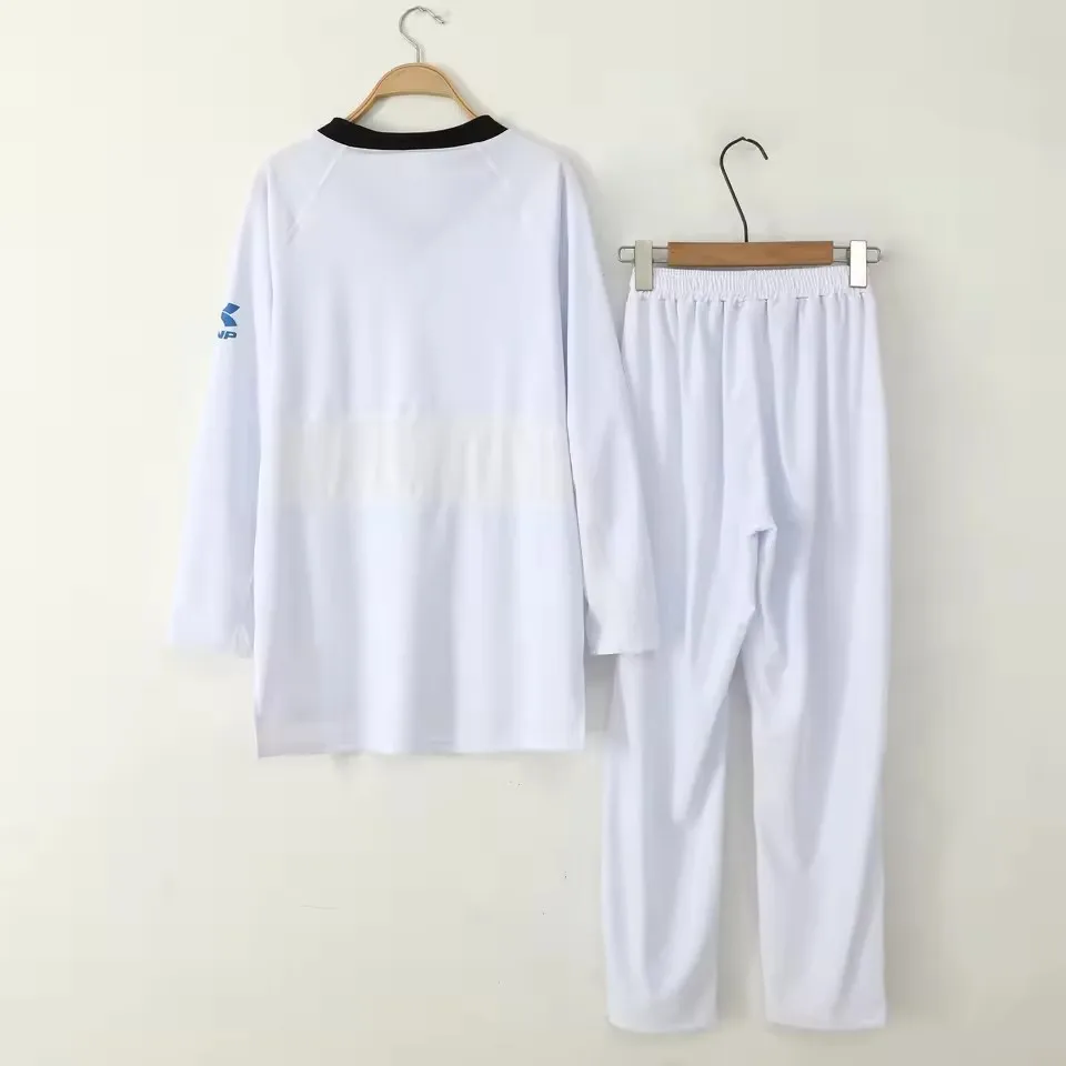 Competitive Taekwondo Uniform Tight, Professional Competition Specific Dobuk Adult Breathable Mesh Quick Drying Logo Print