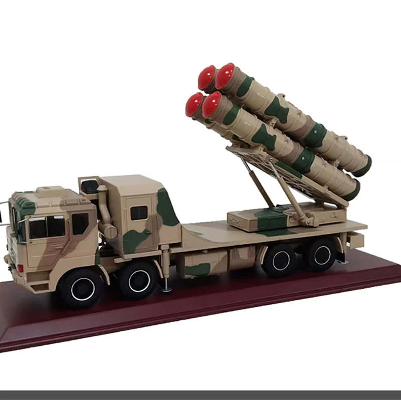 

1:24 Scale Hongqi 22 Air Defense Missile Launch Vehicle Alloy Die Casting Simulation Finished Product Model Military Collection