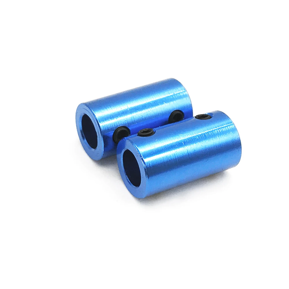 D14L25 Blue Cylindrical Hard Top Wire Aluminum Alloy Coupling Aperture 3/4/5/6/6.35/7/8mm 3D Printer Parts Screw Stepper Motor