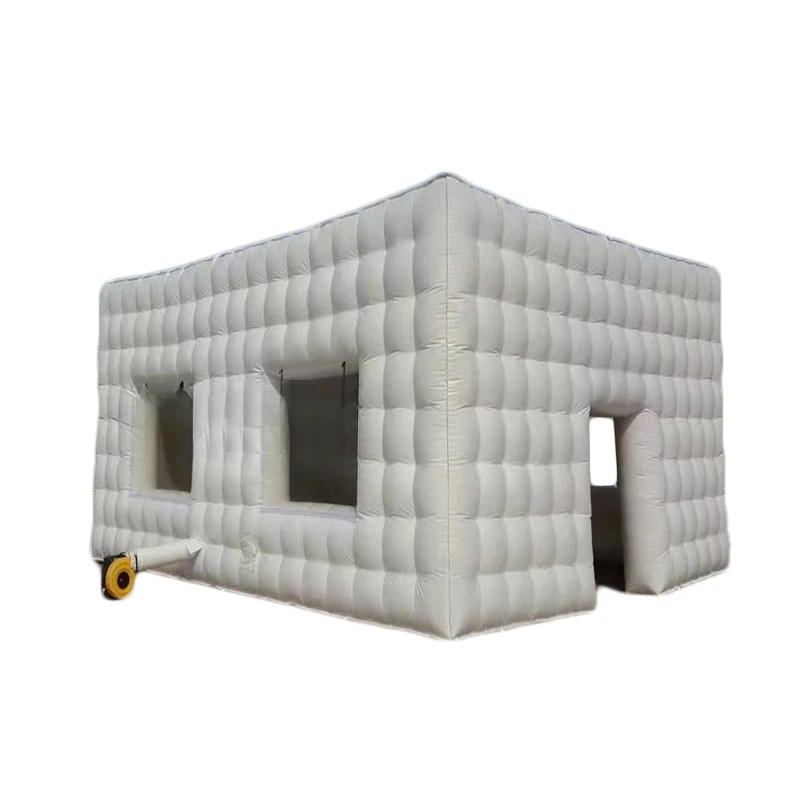 LED Lighting Mobile Night Club Tent Inflatable Cube Tent Party Tent for Events