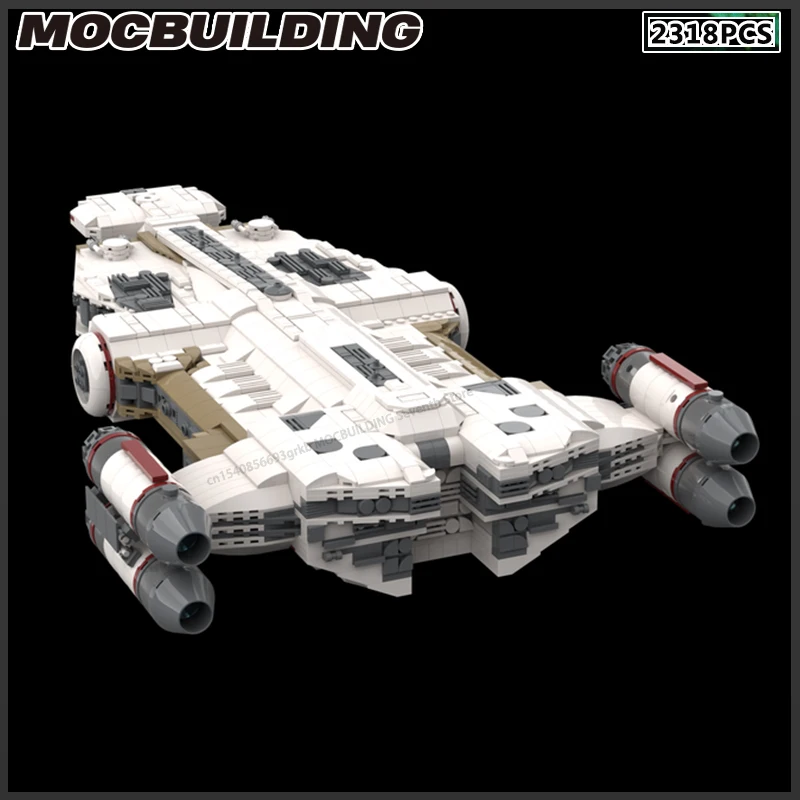 Space Movie Model MOC Buildding Blocks Transport Battle Ship DIY Assembly Bricks Creative Ideas Toys Collection Display Gifts