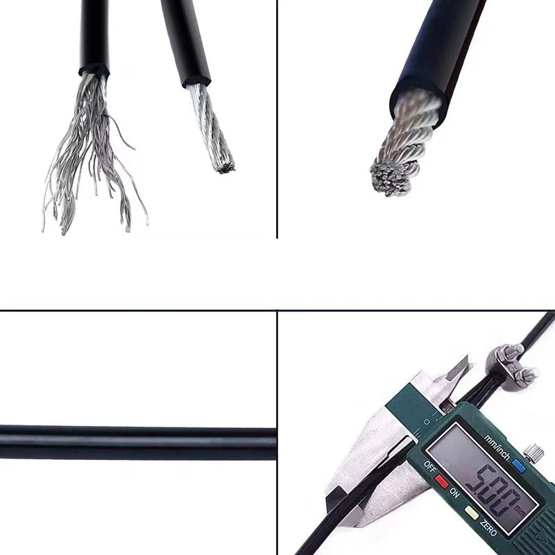 Steel Wire Rope Fitness Cable 5mm6mm Thick Heavy Duty Pulley Machine Attachment For Home Gym Workout Strength Training Equipment view 5