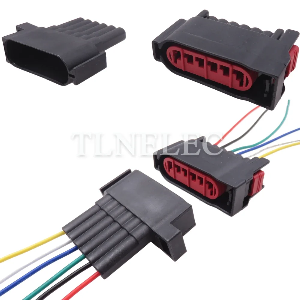 6 Pin Way Auto Accelerator Pedal EPC ขั้วต่อสายไฟรถยนต์สายไฟซ็อกเก็ต 4M51-9F836-BK 4M5T-14A464