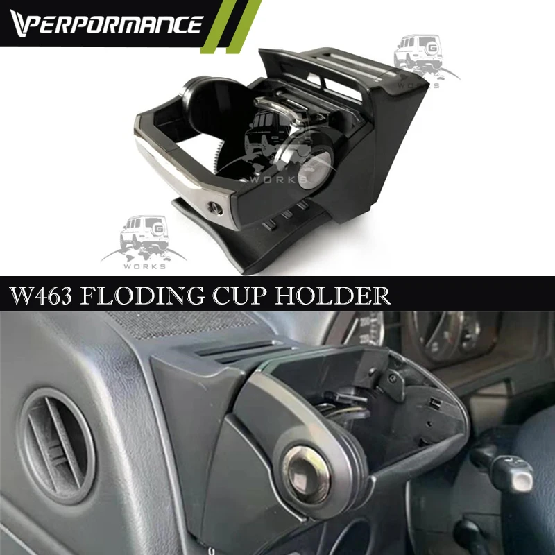 

G class W463 Cup Holder For G63 Folding Water Holder G65 G55 G500 G550 G350 Collapsible W463 Cup Holder