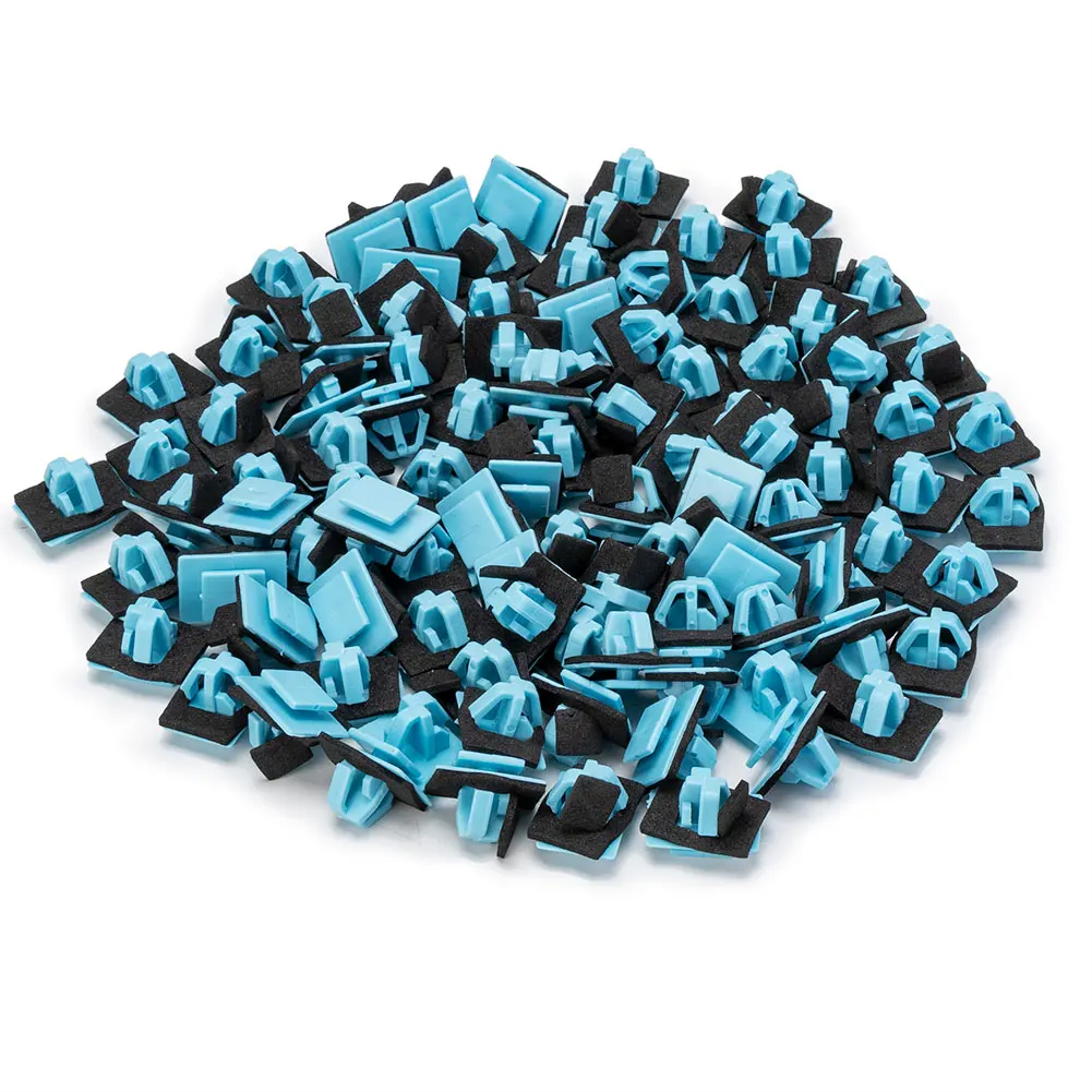 300PCS Car Plastic Side Moulding And Door Trim Clips 14mm For Hyundai For Kia 87756-1F000 877561F000 Car Accessories