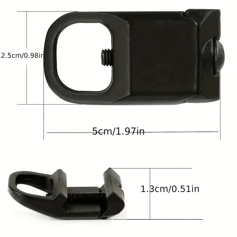 Tactical GBB Quick Detach Release QD Sling Swivel Scope Mount Ring .223 AR15 Hunting Accessories Fit 20mm Rail Weapon QD Adapter image 3