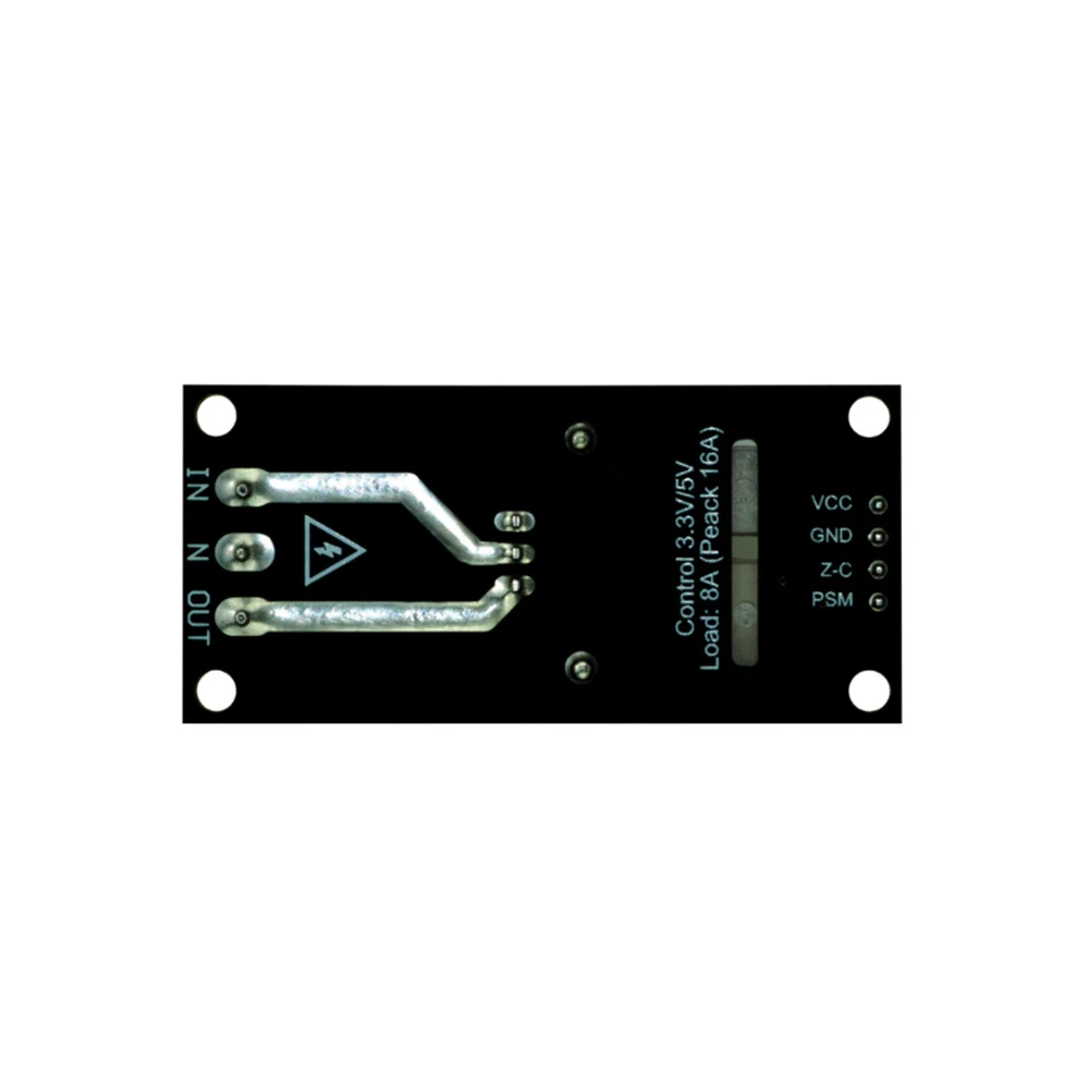 Imagem -04 - Módulo Dimmer de Luz ac para Lâmpadas Elementos Fans Bombas Air Cleaner Canal 8a 3.3v 5v Logic ac 50 h 60h Módulo Dimmer de Luz
