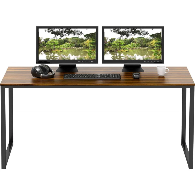 Home Office 48-Inch Computer Desk, 24" Deep, Walnut