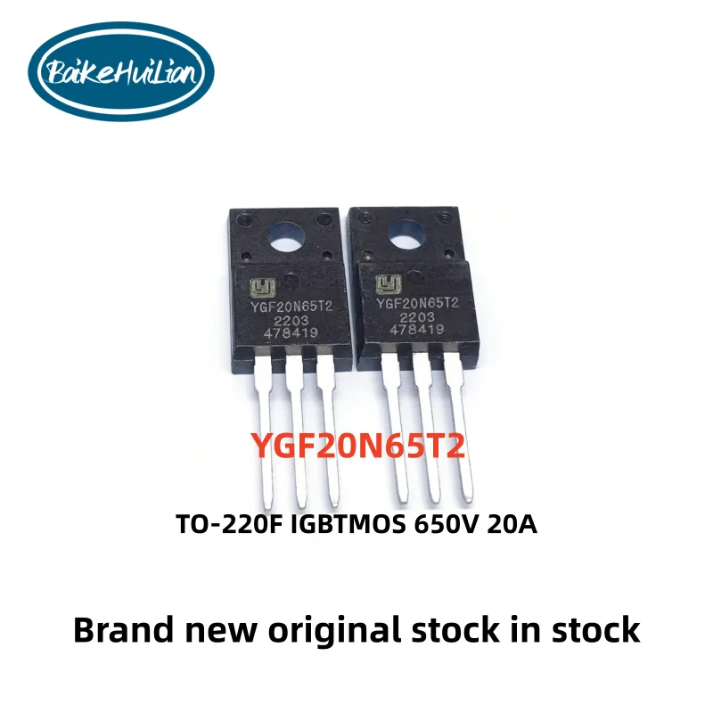 

YGF20N65T2 in stock TO-220F IGBT MOSFET 650V 20A