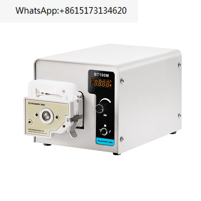 BT100M China trade Chuangrui Cell Culture Fluid Filtration speed adjustable laboratory Peristaltic Pump