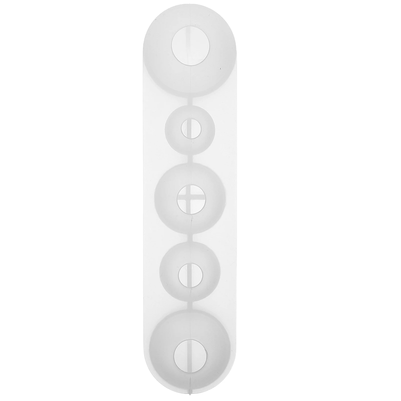 

1Pc Resin Silicone Mold Five Connected Pendant Jewelry Casting Mold Easy Release High Precision