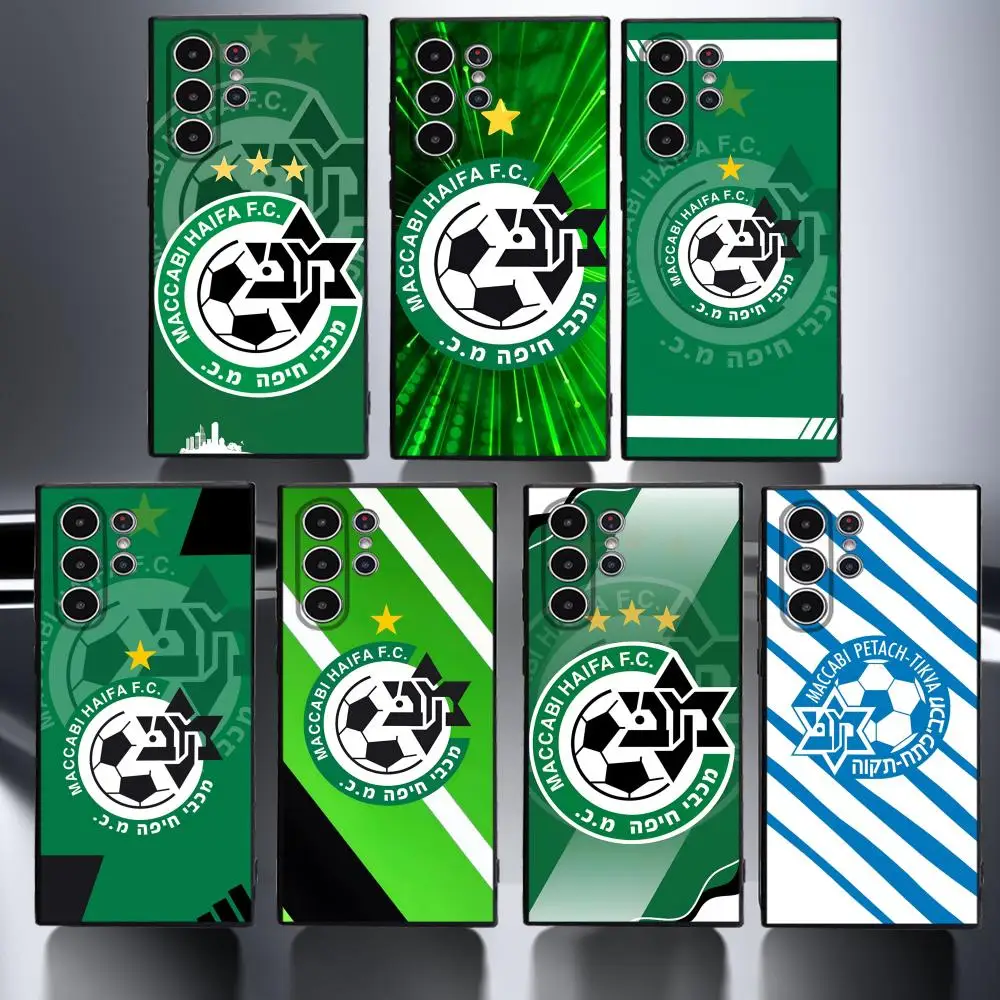 Funda de teléfono Flag M-Maccabi H-Haifa para Samsung serie S s20 s21 s22 s23 s24 FE Plus Ultra TPU, funda suave y agradable para la piel