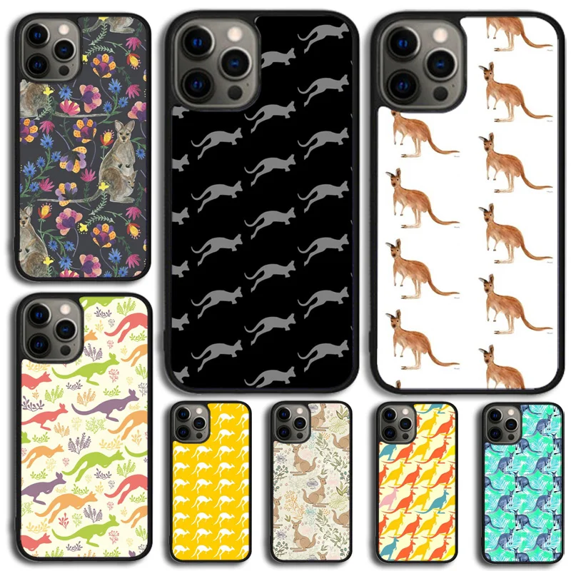 Animal Kangaroo Phone Case Cover For iPhone 15 16 14 Plus 11 12 mini 13 Pro Max Apple X XR XS max