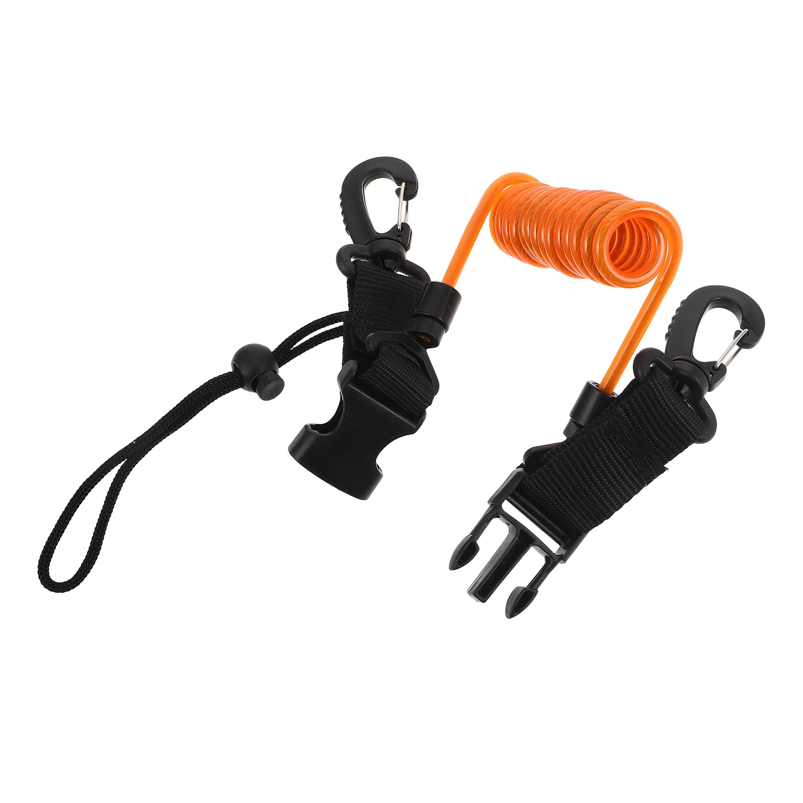 

Diving Camera Rope Anti Lost Spring Lanyard Wristband Coiled Strap for Scuba Accessories Underwater Photography