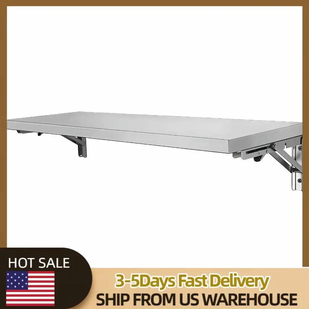 

Stainless Steel Campervan Folding Bracket for Kitchen Dining Room (60cm Length)