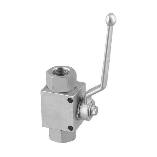 Magnetventil 1PC Hydraulic Ball Valve 2Way High-Pressure Ball Valve G1/4'' G3/8'' G1/2'' G3/4'' Shut-Off Hydraulic Valve For Water Oi Hydraulik — Detail 4