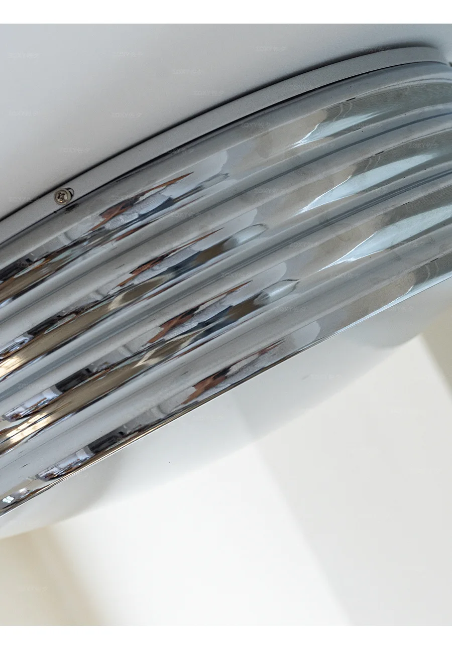 Runde Deckenleuchte Bauhaus, mittelalterliche silberne moderne, Arbeitszimmerlampe