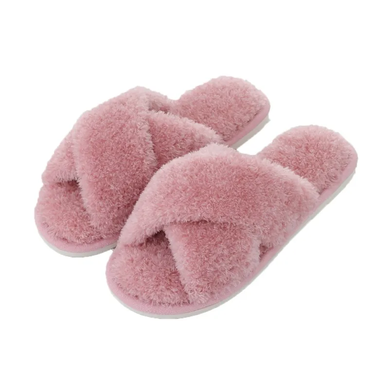 Asgard женские зимние плюшевые тапочки через плечо, домашние теплые нескользящие домашние тапочки с открытым носком, нечеткие тапочки, женские уютные мягкие хлопковые тапочки Asgard женские зимние плюшевые тапочки через плечо, домашние теплые нескользящие домашние тапочки с открытым носком, нечеткие тапочки, женские уютные мягкие хлопковые тапочки