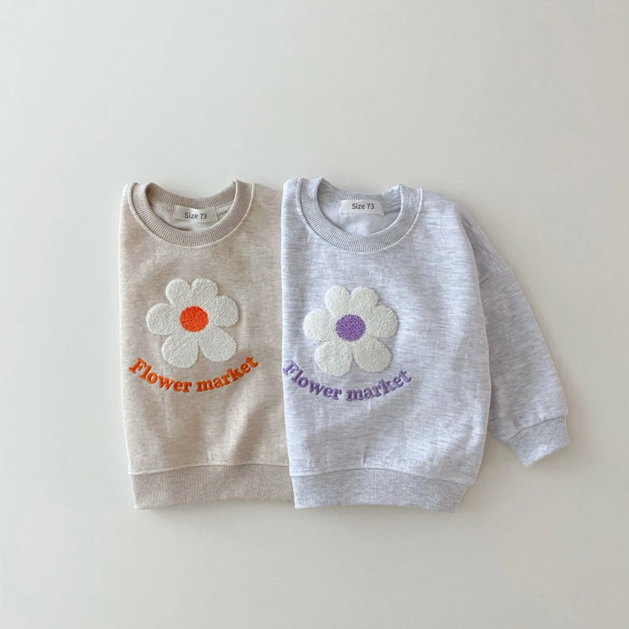 New Baby Clothes Suits Cotton Infantil Newborn Baby Outfits Clothes Little Flower Pullover Top+Trousers Set Boy Girl Clothes