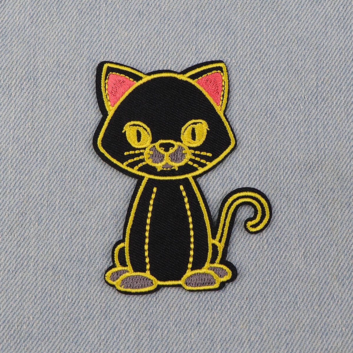 Cartoon Witch Patch Iron On Patches For Clothing Stickers Embroidered Patches On Jackets DIY Clothes Stripes For Childrens