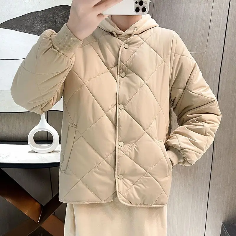 New Style White Duck Down Down Jacket Women's Casual Loose Short Autumn and Winter Korean Version Long Sleeve Warm Down Jacket