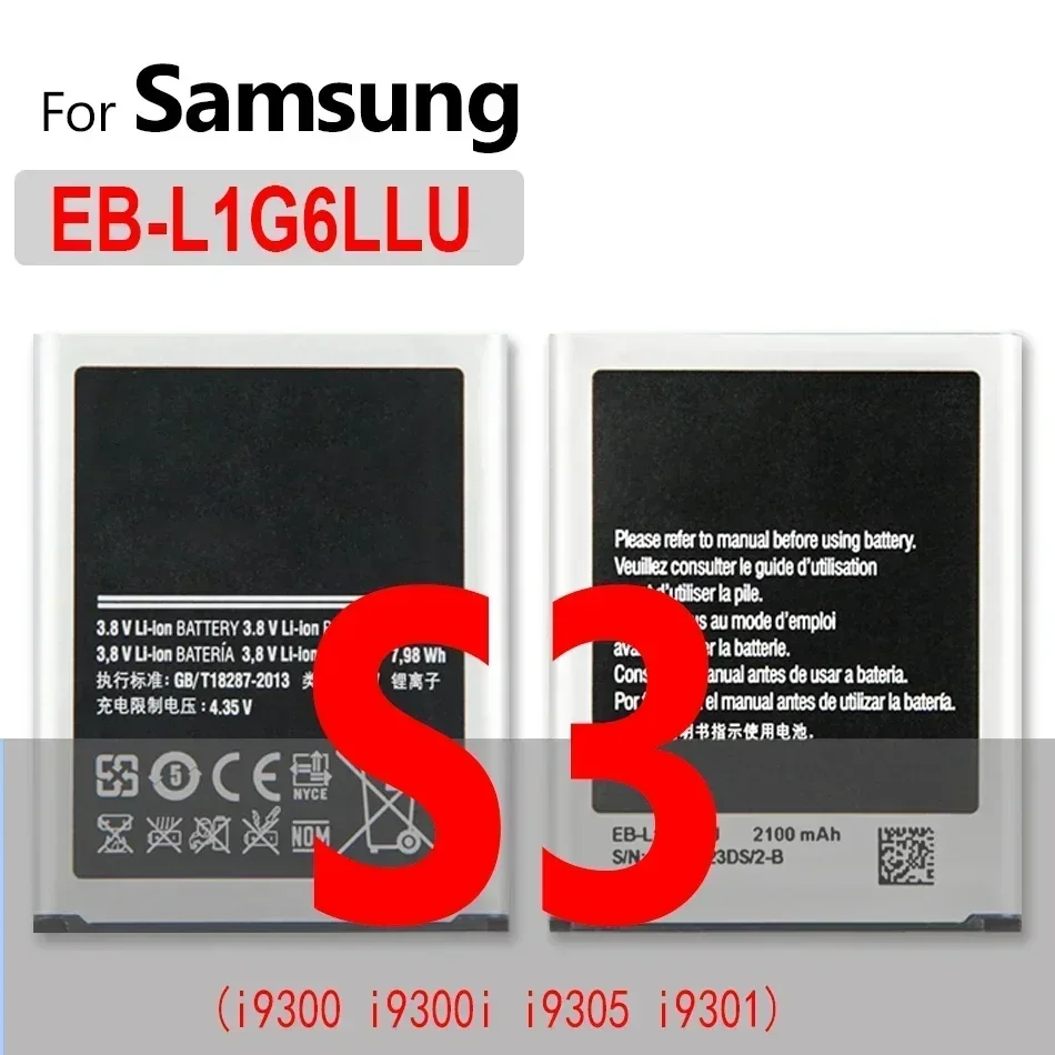 Battery For Samsung Galaxy S9 S8 S7 S6 S5 S4 S5 S2 Edge Plus mini SM G9600 G950 G930 G9300 G9200 G935 EB-BG930ABE S Ace 3 4