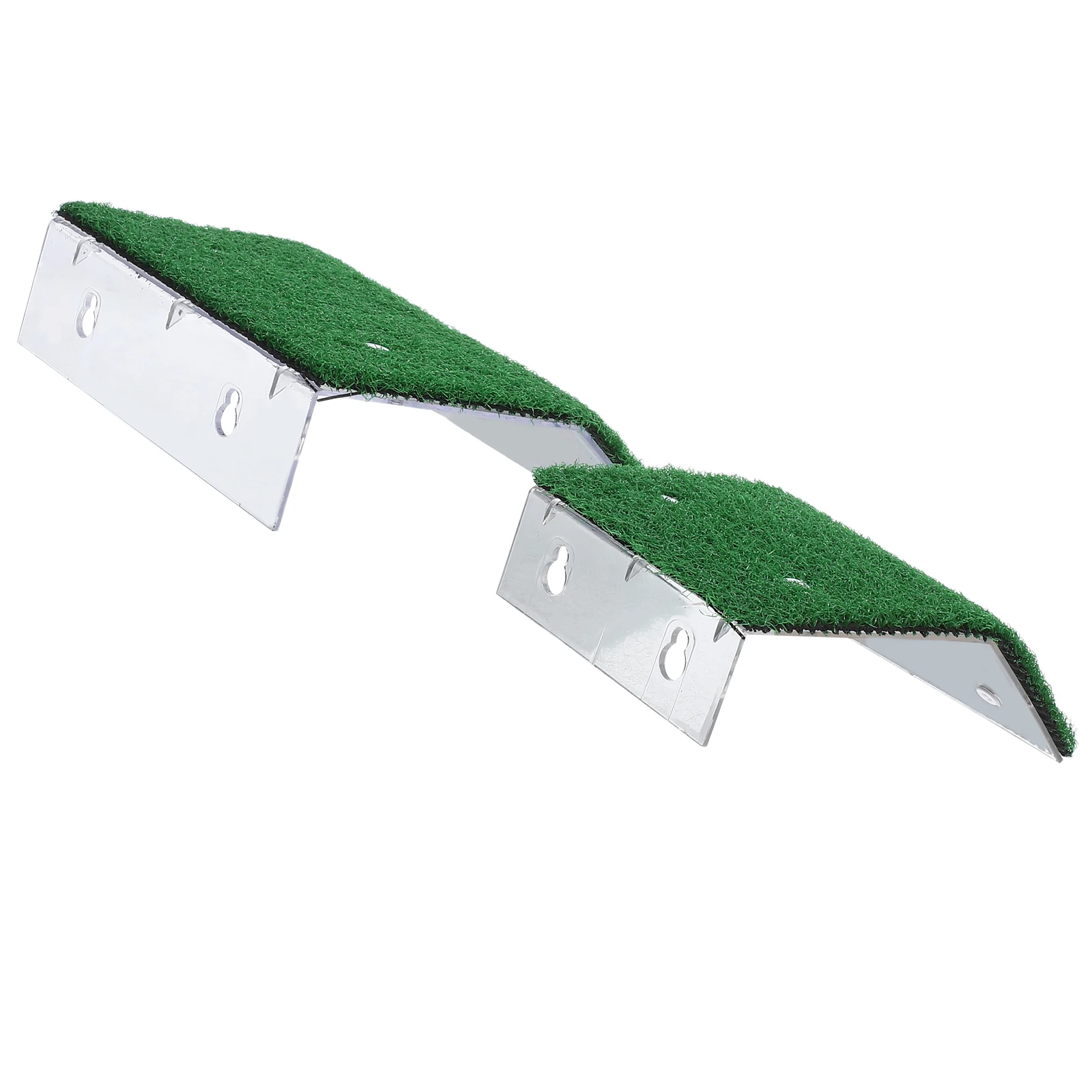 

2 Pcs Swimming Pool Escape Ladder Pet Climbing Stairs Animal Fish Tank Ramp for Steps Plastic Saving