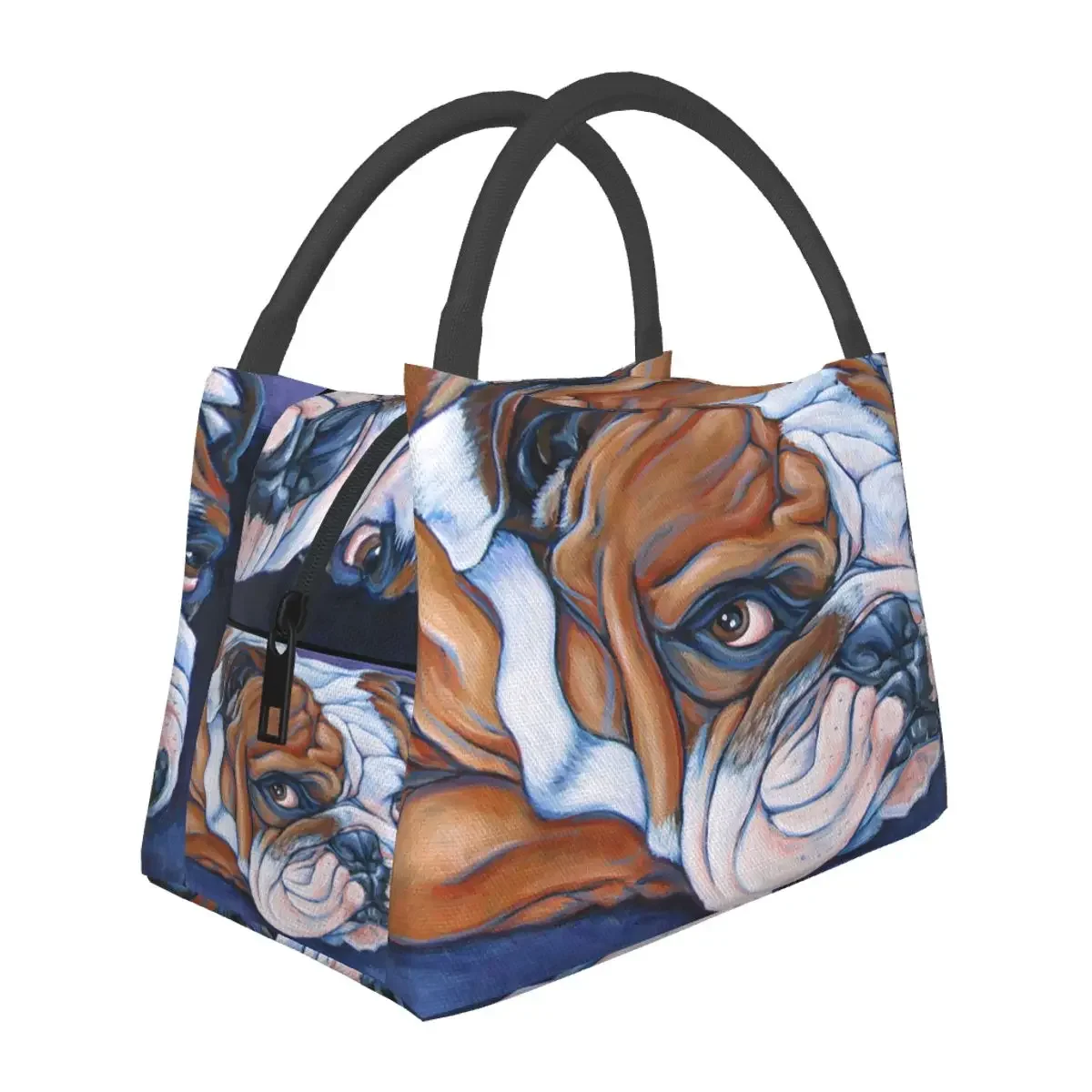 

French Bulldog Frenchie Dog Lunch Bags Cooler Warm Insulated Lunch Box Picnic Camping Work Travel Bags