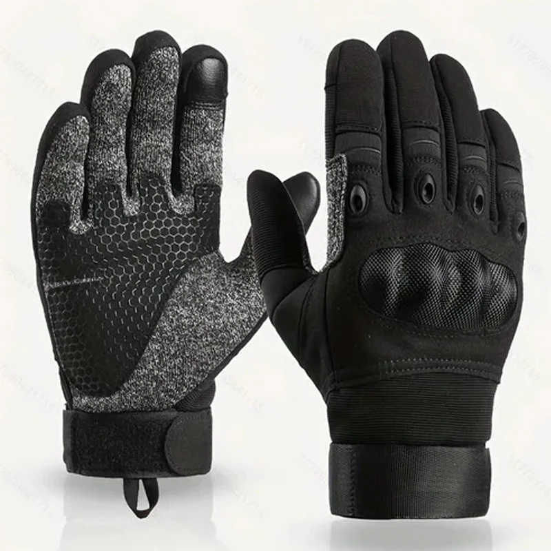 Level 5 Outdoor Fighting Tactics Anti Slip Windproof Sunscreen Gloves Touchscreen Riding Climbing  Training Protective Gloves