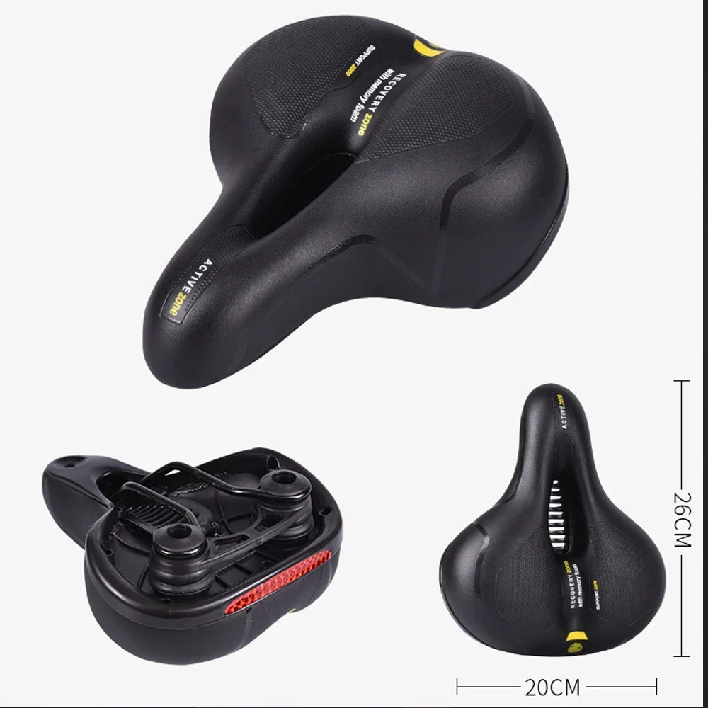 

Bicycle Saddle Seat Cushion Big Butt General Comfort Thickened Mountain Bike Seat Cushion Bicycle Accessories Riding Equipment