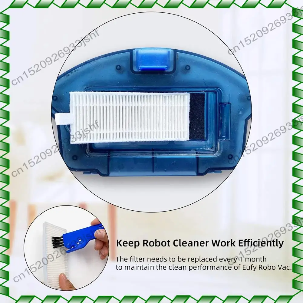 

-BOFF Для Eufy Robovac 11S/25C/30/30C/35C/12/15T/15C Тонкий робот-пылесос Основная боковая крышка щетки Hepa-фильтр