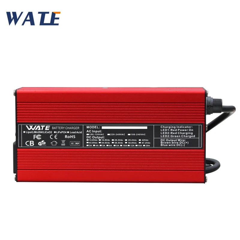 

50.4v 5a battery charger bike 44.4v Lithium 44 volt li-ion 50.4v 5A smart intelligent For 10Ah 15Ah 48v 20ah battery charger 12s