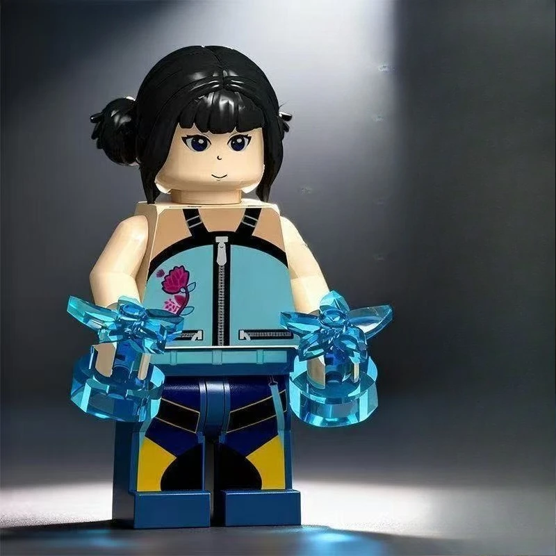 Mini Kpop Demonen Jagers Assembleren Beeldje Model Bouwstenen Speelgoed Zoe Rumi Mira Meisje Fans Collectie Kerstcadeau