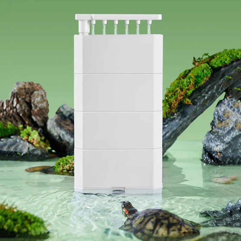 

Фильтр для аквариума, маленькие фильтры-водопад, черепаха, нижний всасывающий циркуляционный насос, аквариумы, фильтр для генерации кислородных волн