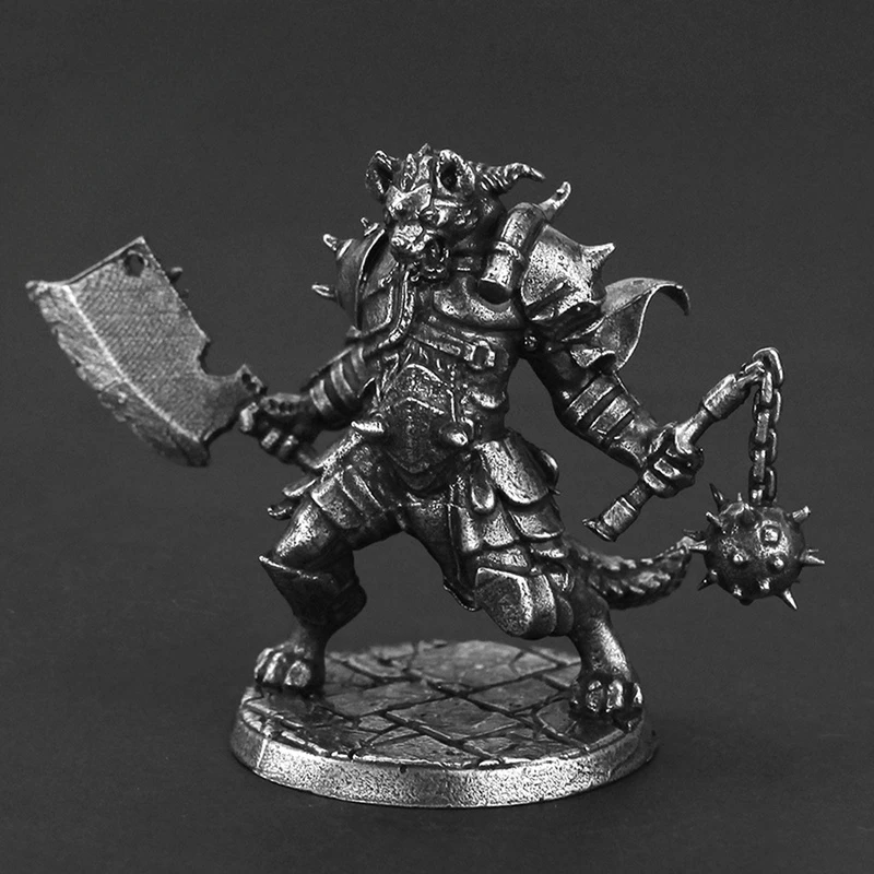 Cupronickel Metal Wolf Corps Figurki akcji Żołnierz Model Zabawki Chłopcy Gra planszowa Kawałki Pulpit Miniaturowa ozdoba Akcesoria