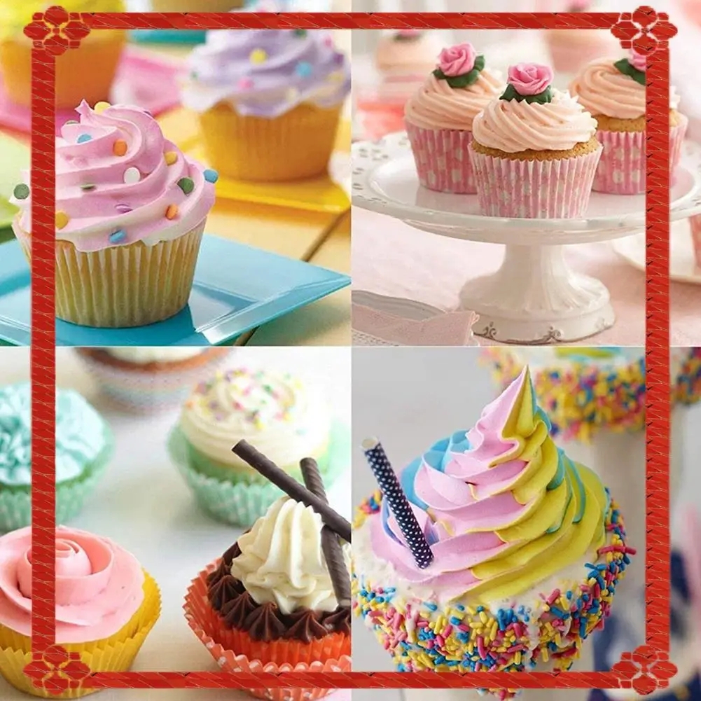 

24-Hour Delivery 8Pcs/Set Pastry Bag Tips Kitchen Cake Icing Piping Cream Cake Decorating Tools Reusable +6 Nozzle Set