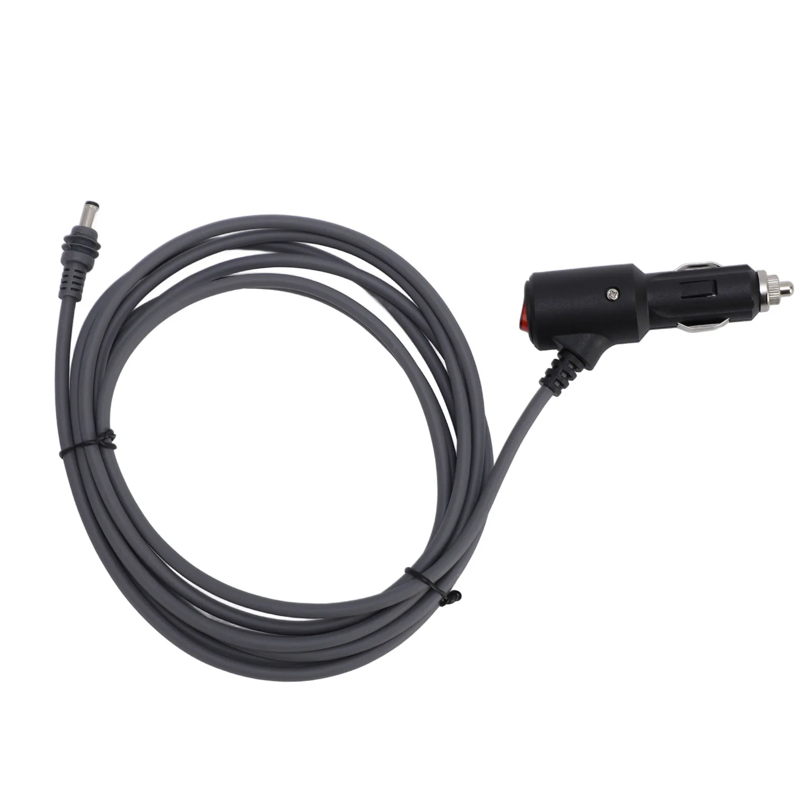 

10ft DC Power Cable Cigar Lighter DC12V to 24V Water Resistant 18AWG DC Power Supply for Trucks Buses Ships Gray new