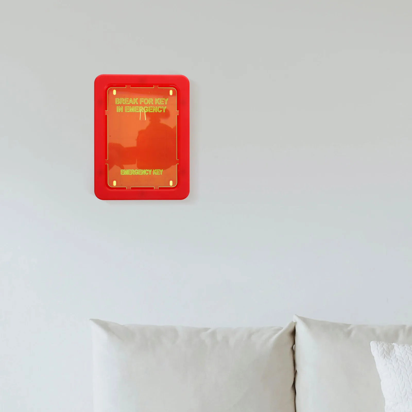 1 مجموعة صندوق مفاتيح الطوارئ الحائط النار للمنزل مكتب فندق في الهواء الطلق آمن مفتاح حامل اقفال الصناديق للبطاقات