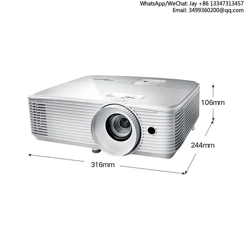 

Проектор Optoma HD15 3800 лм HDR 4K 1080P 3D с короткофокусным объективом для игр, высокой яркостью, DLP, Windows 10, встроенными динамиками